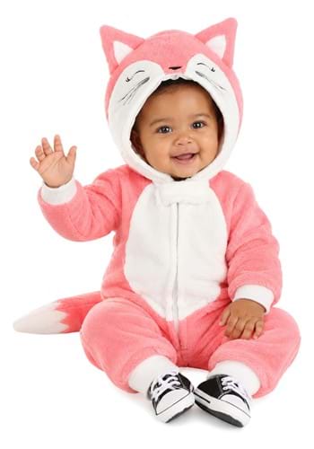 Baby Pink Fox Onesie Costume UPD 1