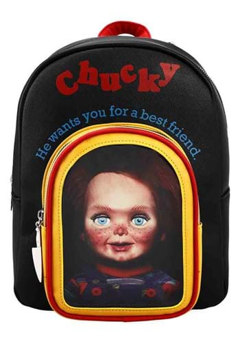 Chucky Toy Box Clear Pocket Mini Backpack