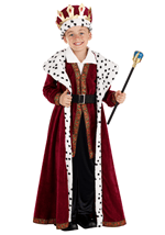 Boys Deluxe King Costume