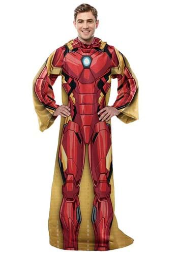 Classic Iron Man Adult Silk Comfy Throw