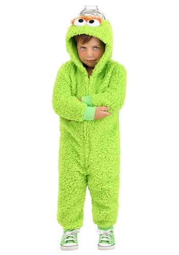Toddler Oscar The Grouch Union Suit Main UPD