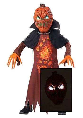 Kid's Demon Pumpkin Costume