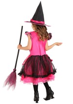 Girls Pink Light Up Witch Alt 6