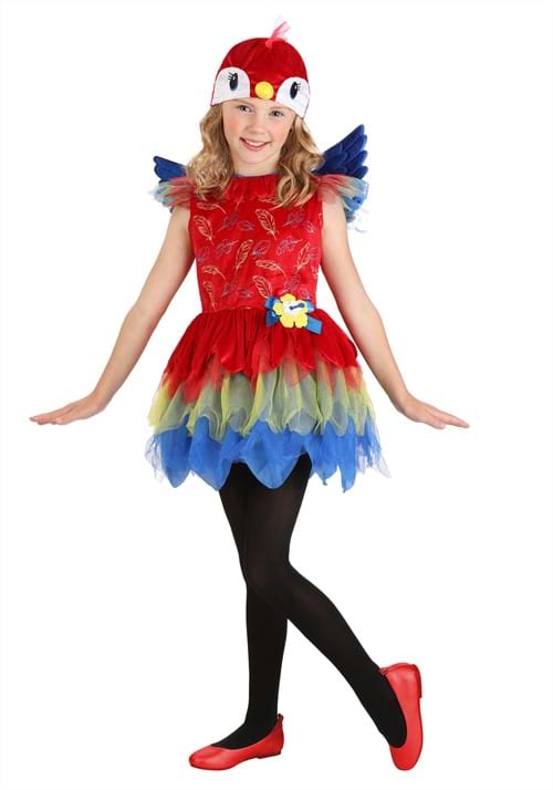 Girl's Parrot Costume