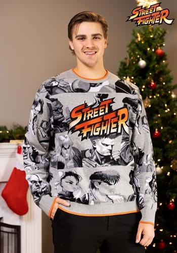 Adult Street Fighter Unisex Sweater Alt 1