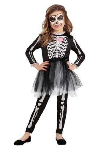 Kids Skeleton Dress Costume
