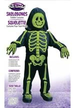 Child Green Skeleton Costume Alt 1