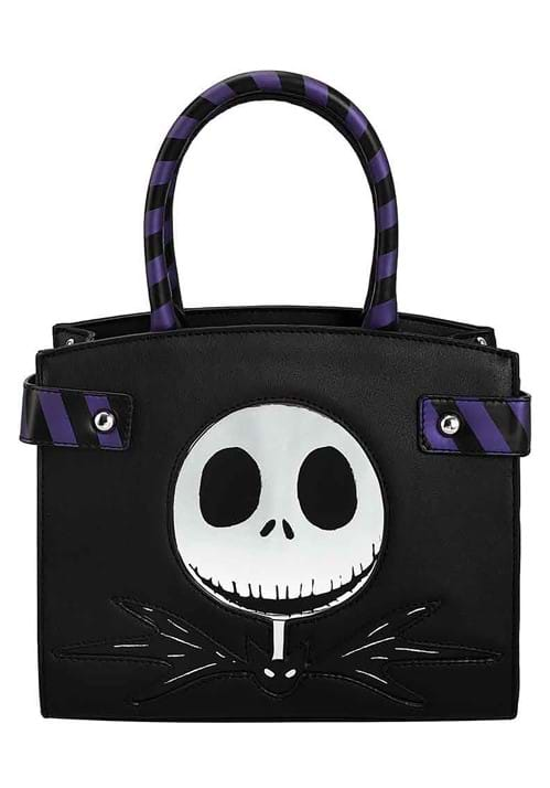 Nightmare Before Christmas Metallic Print Handbag