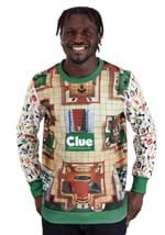 Adult Clue Board Game Mansion Sweater Alt 2