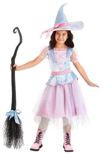 Pastel Fairy Girl's Witch Costume