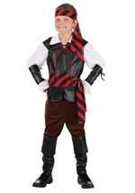 Boy's Budget Pirate Costume Alt 7