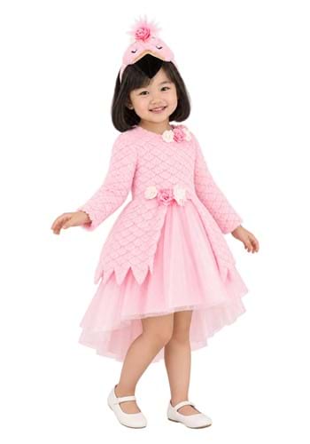 Girl's Toddler Tutu Flamingo Costume upd