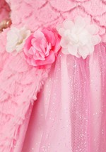 Girl's Tutu Flamingo Costume Alt 3