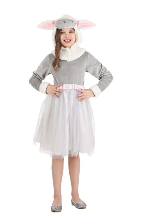Tutu Sheep Costume for Girls