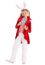 Dignified White Rabbit Costume for Girls Alt 5