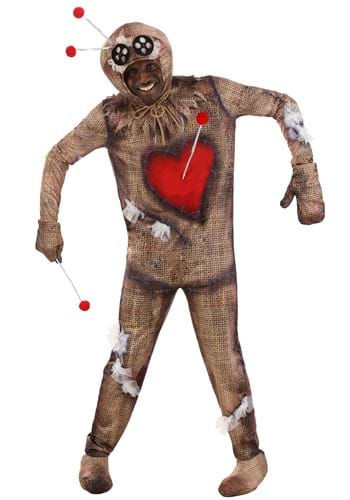 Distressed Voodoo Doll Costume for Adults