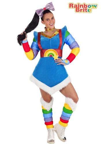 Womens Authentic Rainbow Brite Costume