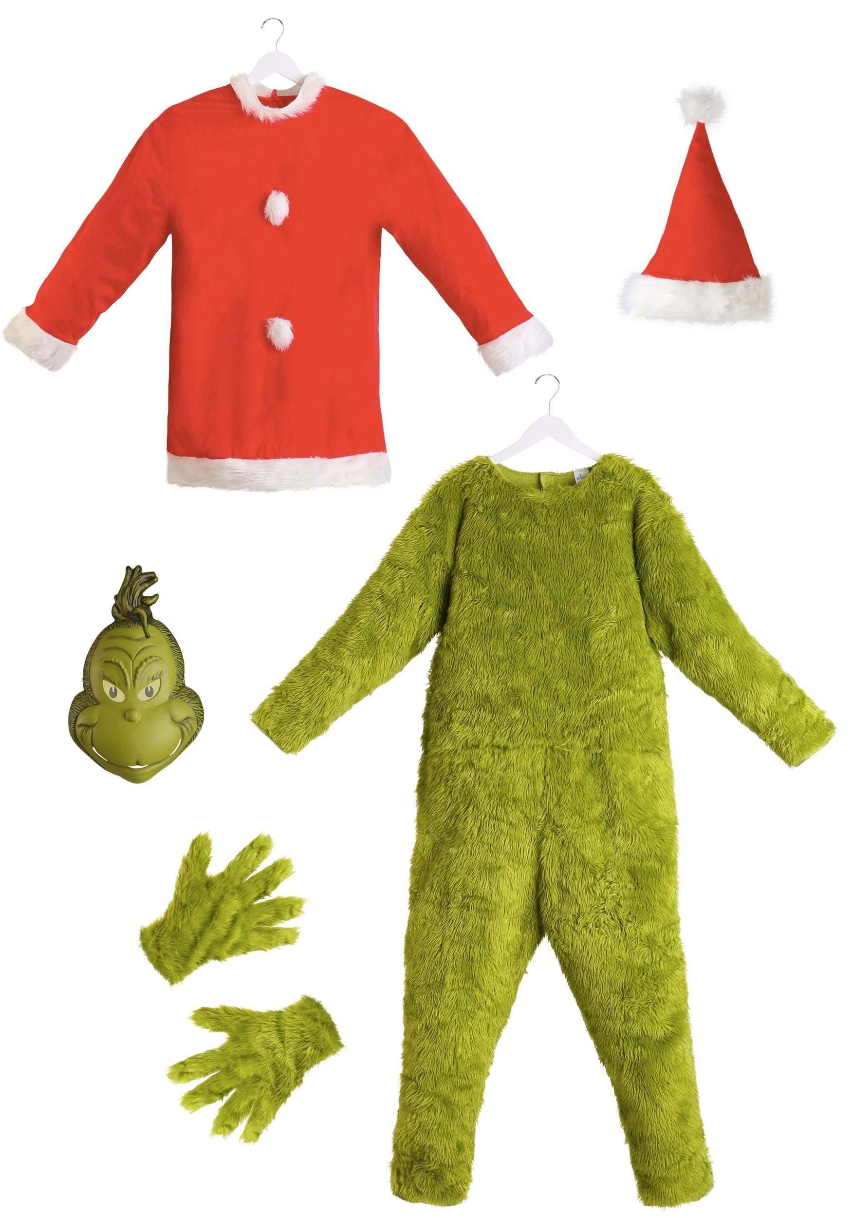 Grinch top Costume-Large