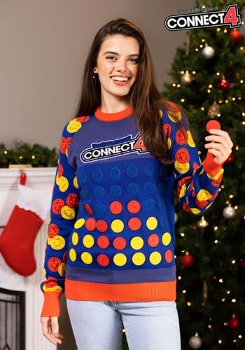 Hasbro Adult Connect Four Sweater