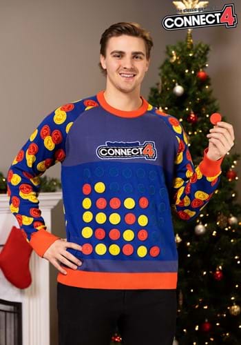 Hasbro Adult Connect Four Sweater Alt 1