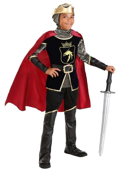 Boy's Deluxe Armored Knight Costume