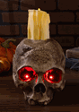 Ancient Skull Candle Decoration