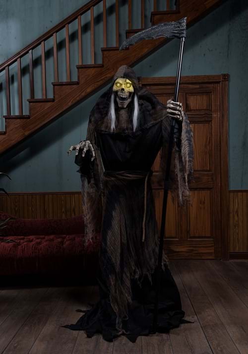 6 Foot Lunging Reaper Animated Seasonal Visions Decoration