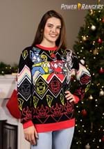 Heroic Pose Power Rangers Unisex Sweater for Adults Alt 1