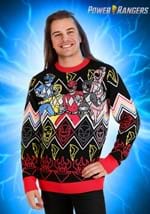 Heroic Pose Power Rangers Unisex Sweater for Adults Alt 5