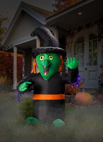 4 Ft Classic Witch Inflatable Decoration