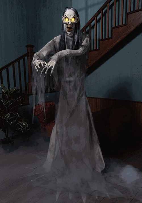 7FT Wailing Banshee Animatronic Seasonal Visions Internation