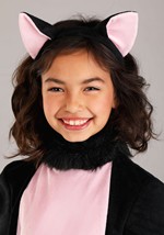 Big Tailed Kid's Black Cat Costume 2