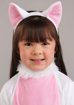 Big Tailed White Cat Toddler Costume 2