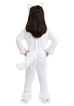 Big Tailed White Cat Toddler Costume Alt 1