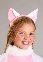 Kid's Big Tailed White Cat Costume Alt 1