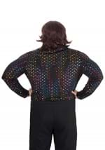 Mens Plus Size Dazzling Disco Costume Shirt Alt 1