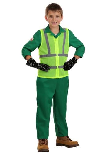 Trash Collector Kids Costume