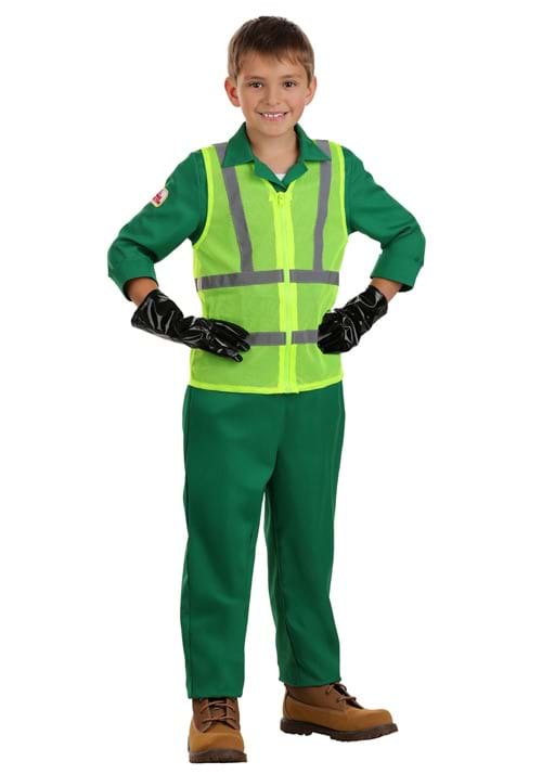 Trash Collector Kids Costume