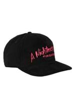 Embroidered Nightmare On Elm Street Logo Corduroy Hat Alt 3