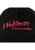 Embroidered Nightmare On Elm Street Logo Corduroy Hat Alt 4