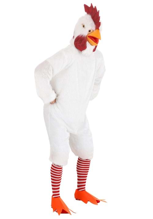 Adult Deluxe White Rooster Costume