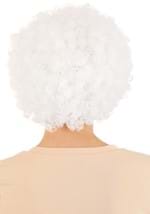 Adult Deluxe White Afro Wig Alt 1