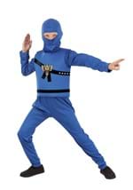 Boys Blue Ninja Master Costume Alt 1