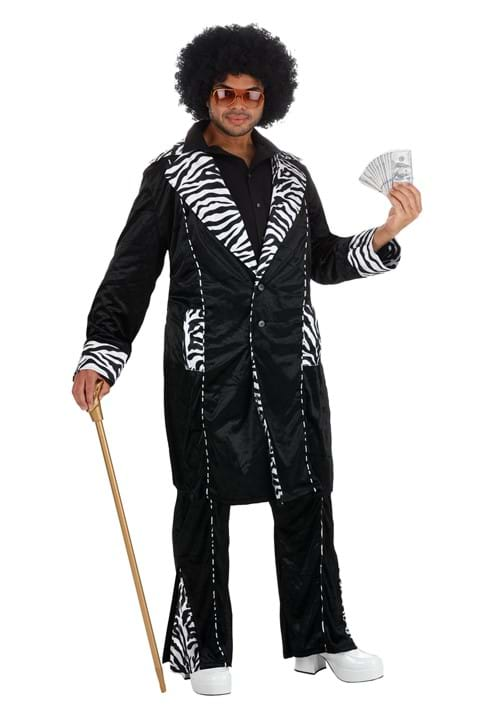 Mens Exclusive Plus Deluxe Mac Daddy Pimp Costume