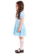 Kid's Deluxe Creepy Twin Sister Costume Alt 2