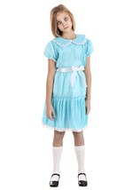 Kid's Deluxe Creepy Twin Sister Costume Alt 7