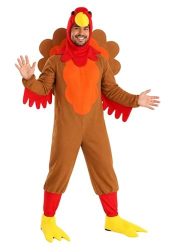 Perky Turkey Costume for Adults UPD 1