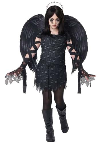 Girls Angel of Darkness Costume