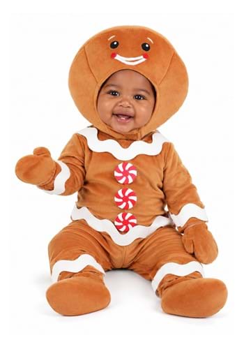 Gingerbread Cookie Infant Costume New Main