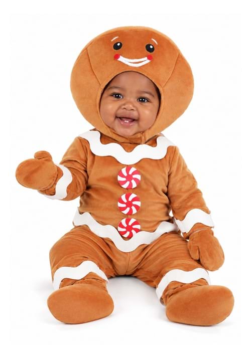 Gingerbread Cookie Infant Costume New Main